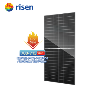 Paneles Solares de Doble Vidrio Tipo N de 700W a 715W de Buena Calidad, Alta Eficiencia, Venta al por Mayor de Fábrica, Módulo Fotovoltaico en Oferta - Product Image 3