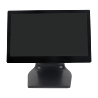 Ordinateur POS tout-en-un 15,6/18,5 pouces, coque en alliage d'aluminium, écran tactile, système de caisse enregistreuse Windows, système de point de vente