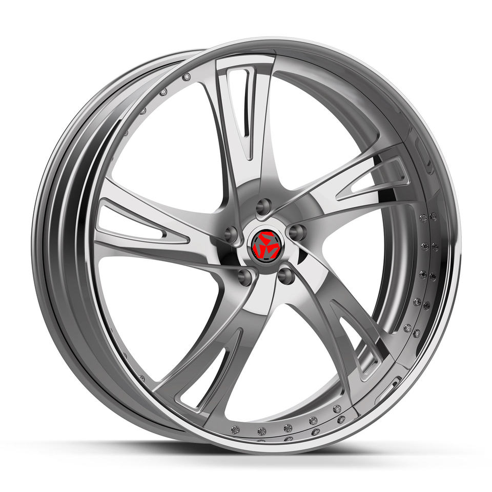 SJ Customize Forged 2 Piece Wheel 17 18 20 22 24 26 Inch Deep Dish Rims ...