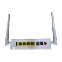 F663Nv3a ONU RJ45 FTTH 1GE+3FE+1POTS+1USB Wi-Fi 5dBi Firmware Anglais Neuf Prix Abordable 6 Ports Garantie 1 An
