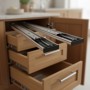 DB Wholesale - Rieles de Acero para Cajones de 14 Pulgadas, Extensión Total, Cierre Suave, Resistentes, para Muebles de Cocina - Product Image 2