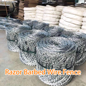 Alambre de púas de hierro, precio por metro, rollo de importación, bobina de acero recubierto de caucho, 50 kg, alambre de púas tipo Y, personalizado, duradero - Product Image 6