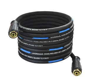 <span class=keywords><strong>Manguera</strong></span> de PVC de Alta Presión <span class=keywords><strong>para</strong></span> Lavadora de Autos, Tubería de Desagüe Negra <span class=keywords><strong>para</strong></span> <span class=keywords><strong>Desatascar</strong></span> Inodoros y Desagües Malolientes - Corte Personalizado de Goma NBR EPDM SBR - Product Image 4