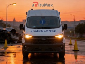 Ambulancia <span class=keywords><strong>Todoterreno</strong></span> 4x4 con Equipo Médico para Rescate en el Desierto, Vehículo Médico - Product Image 6