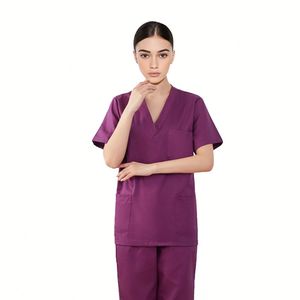 Uniform Womens <b>Scrub</b> <b>Set</b> Fashionable Designs New Style Women Medical <b>Scrub</b> <b>Sets</b> Nursing Uniform - Product Image 3