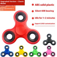 Spinner Tri Blade de Plástico ABS con Logotipo Personalizado, Juguete Antiestrés para Dedos, Regalo Promocional al por Mayor