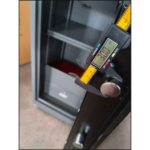 Caja Fuerte Digital Antirrobo con Tolva, Caja <span class=keywords><strong>de</strong></span> Seguridad <span class=keywords><strong>de</strong></span> Acero Ignífuga, Hucha para Objetos <span class=keywords><strong>de</strong></span> Valor - Product Image 6