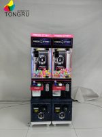 Machine à griffes méga mini pour attraper les petits jouets, pour les enfants, salle de jeux, prix, cadeaux, jeux d'arcade, machine à poupées mini en métal à pièces