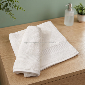 Toalla de baño de algodón tejido 140x70cm 400 GSM absorbente para hotel, spa, gimnasio, fitness y uso diario personal. - Product Image 6