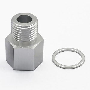 อะแดปเตอร์เกจวัดแรงดันน้ำมันอลูมิเนียม M16x1.5 ถึง 14NPT สำหรับการอัพเกรดเครื่องยนต์ LS - Product Image 4