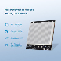Módulo de Enrutamiento Inalámbrico Wifi6 Ax3000, Puerto Gigabit Ethernet, Alto Rendimiento, Mt7981B, Doble Banda, Puerto Serial, Módulo Wifi Openwrt