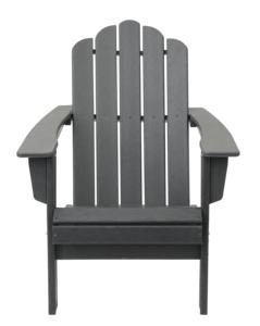 थोक उच्च गुणवत्ता निविड़ अंधकार आधुनिक लकड़ी पाली एचडीपीई Adirondack कुर्सी - Product Image 1