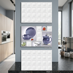 Accessoires de cuisine Imprimé HD Brillant 30x45cm Carreaux muraux en céramique 300x450mm 12x18 pouces Décoration murale intérieure sans huile - Product Image 5