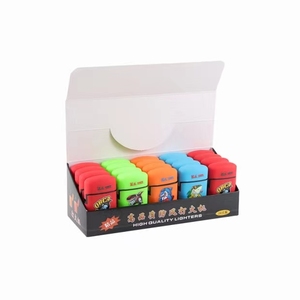 Biểu tượng tùy chỉnh được chào đón 2023 mới đến cao su Windproof ngọn đuốc nhẹ hơn nhựa nhẹ hơn nhà máy trực tiếp cung cấp - Product Image 6