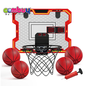 Juego Deportivo de Interior para Niños, Canasta de Baloncesto Colgante para Puerta con Puntuación - Product Image 1