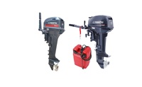 YAHATSU 2 Tak 15hp Motor Tempel Kapal Laut Kompatibel dengan Motor Kapal YAMAHA Asli dan Suku Cadang