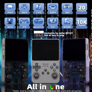 Nueva consola de juegos portátil R36 Max, sistema Linux de código abierto, 64GB, consolas de juegos <span class=keywords><strong>Retro</strong></span> clásicas, reproductor de vídeo portátil con pantalla de 4,0 pulgadas - Product Image 4