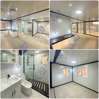 Maison préfabriquée extensible en conteneur de 20 pieds ou 40 pieds avec structure en acier, 1, 2, 3, 4 ou 5 chambres, maison moderne transportable