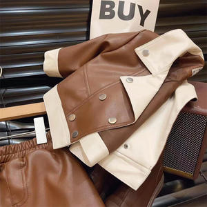 Set di vestiti per ragazze dolci per bambini in stile Boutique inverno autunno 2 pezzi giacca e gonna - Product Image 3