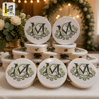 Tambourins de mariage en bois de 6 pouces, impression soyeuse, personnalisables en gros, instrument de musique à main, tambour à main, prix 2025