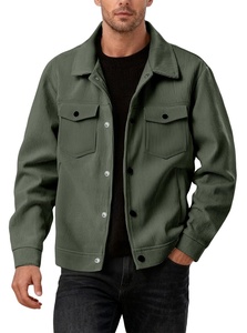 Veste en velours côtelé tendance sportive pour <span class=keywords><strong>homme</strong></span>, printemps et automne, avec poches, veste cool, confortable, <span class=keywords><strong>manteau</strong></span> pour <span class=keywords><strong>homme</strong></span> - Product Image 4
