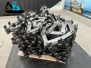 חדש סגסוגת 40cr מחפר הידראולי מחפר חלקי מטעין פלדה צינור גומי מכונות בנייה שונים שרשרת אמפיבית - Product Image 6