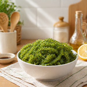 Raisins de mer verts frais, algues comestibles, 100% naturels, stockage à froid, fruits de mer sains, Propinsi Sulawesi Selatan Indonésie - Product Image 6