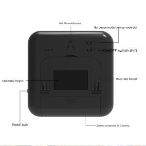 Nova Sonda Digital Termômetro De Carne Cozinha Cozinhar BBQ Food Termômetro Cozinhar Aço Inoxidável Buffalo <span class=keywords><strong>Milk</strong></span> Termômetro Ferramenta - Product Image 6