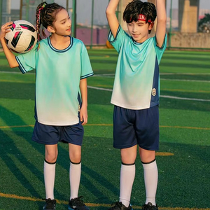 Custom Shirts &amp; Tops Soccer Jerseys Free Shipping Children Soccer Uniform Football Jersey Soccer Kit for <strong>Kids</strong> - Product Image 1