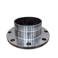 Sambungan Selang Storz Aluminium Alloy 4 Inci dengan Flensa Multi-lug untuk Selang Layflat Industri Minyak dan Selang Pemadam Kebakaran Standar ASME/ANSI