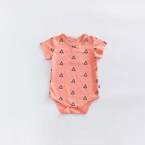 Nueva Colección de Ropa Infantil al por Mayor, Diseños Sencillos de Vestidos, Ropa de Bebé de Algodón Pima, Mamelucos - Product Image 4