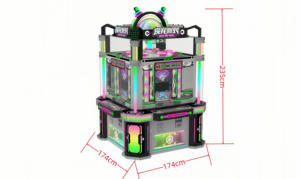 Macchina Arcade a Prezzo Conveniente e Alta Redditività, Costruzione in Metallo e Plastica, Garanzia di 1 Anno, Spagnolo/Inglese, 4 Giocatori, in Vendita - Product Image 5