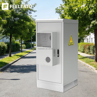 Armoire de serveur 37U 19 pouces, boîtier ouvert OEM DIY, extérieur IP65, en acier SPCC thermolaqué, pour petite salle solaire et télécommunications, en stock