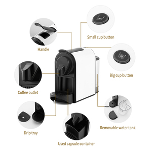 Utilisation populaire de l'hôtel domestique capsule NES machine à café capsule 220 <span class=keywords><strong>volts</strong></span> <span class=keywords><strong>cafetière</strong></span> - Product Image 2