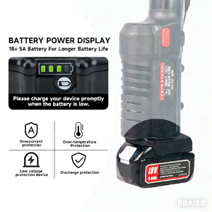 Tahan Lama 360 °   Alat Crimping Baterai Hidrolik Kepala Putar dengan Layar Digital, Peralatan Hidrolik Tahan Lama - Product Image 4