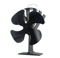 Ventilateur silencieux pour accessoires de cheminée, mini-ventilateur pour poêle à bois, ventilateur de chauffage pour poêle à bois