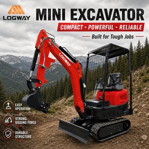 มอเตอร์ไฮดรอลิกแบบซ่อนสองระดับความเร็ว EU LOGWAY ประสิทธิภาพสูง สำหรับรถขุดงานป่าไม้และทำความสะอาดสวนผลไม้ - Product Image 1