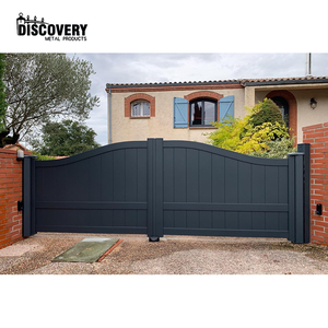 Puerta Principal Moderna y Sencilla, Diseño <span class=keywords><strong>de</strong></span> Puerta <span class=keywords><strong>Exterior</strong></span> Automática, Precio <span class=keywords><strong>de</strong></span> Fábrica Bajo, Puerta <span class=keywords><strong>de</strong></span> <span class=keywords><strong>Entrada</strong></span> Principal para Jardín Sostenible - Product Image 5