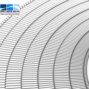Stainless Steel Wire Mesh Belt Turn <strong>Conveyor</strong> 90 Degree 180 Degree Angle Curved <strong>Conveyor</strong> Mesh Tape - Product Image 3