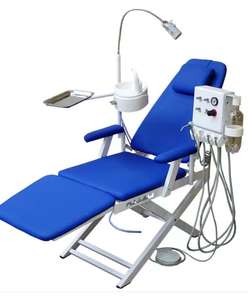 Sedia Mobile Mobile leggera pieghevole per <span class=keywords><strong>unit</strong></span>à dentale portatile con sistema a turbina ad aria - Product Image 5