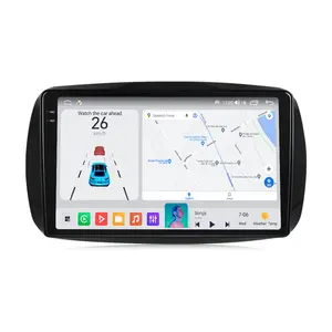 MEKEDE 3D MS nouveau système Android 8 cœurs 8 + 256 Go lecteur DVD de voiture pour Benz Smart 2014-2020 prise en charge 360 caméra DVR TPMS