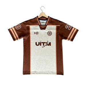 Magliette Sportive Personalizzate con Trasferimento Termico, Maglia da Calcio Oversize Retrò, Jersey Americano Sublimato - Product Image 3