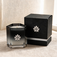 Bocaux à bougies larges en verre ambré de 10 oz, vides, personnalisables et uniques, pour la fabrication de bougies, vente en gros