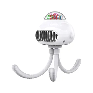 New arrival mini jelly fish bubble air cooler travel portable fan