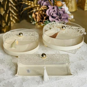 Jusee 2026 Nouvelle Boîte à Bonbons Métallique de <span class=keywords><strong>Ramadan</strong></span> Décoration en Acrylique Aïd Moubarak Boîte de Rangement Alimentaire Décoration de <span class=keywords><strong>Ramadan</strong></span> - Product Image 3