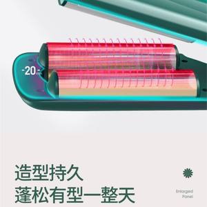 Fer à boucler électrique AUX 1,5 pouces avec écran LED et réglages de chaleur ajustables pour cheveux ondulés - Product Image 4