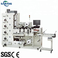 Flexo Machine D'impression D'étiquettes Impression D'étiquettes de Bouteilles En Plastique et Machine De Découpe Imprimante Numérique