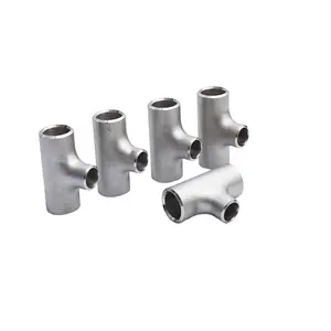 Pipe fitting Stainless steel WP316L 2inch SCH10S Equal Tee