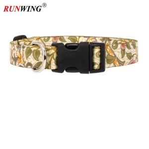 Collar de perro mascota de nailon reflectante con estampado personalizado Transferencia de calor duradera con función de ruptura para caminar y diseño enjoyado - Product Image 5