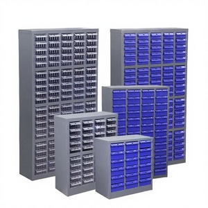 Modern Heavy Duty Metal Storage <b>Cabinet</b> with 75 Drawers <b>Filing</b> & Tool Parts- Storage Key <b>Lock</b> - Product Image 3